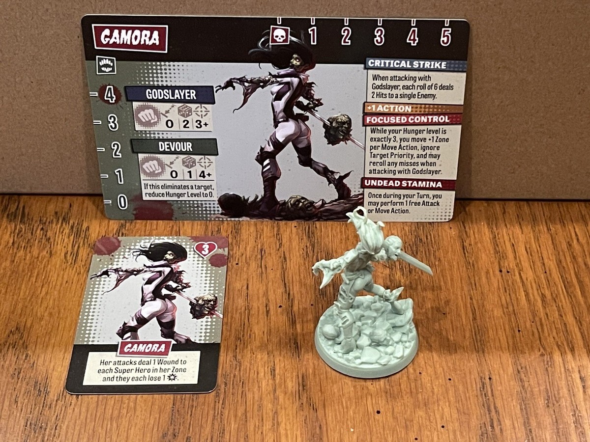 メンデルスゾーン ゲーマーズ プロモ CMON MARVEL ZOMBIES - GAMORA Zombie Stretch Goal Kickstarter Ex