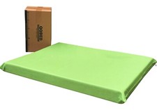 Memory Foam Pet Bed Pillow Waterproof Washable Cover for Medium Large Dogs Green