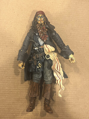 Disney Pirates of the Caribbean Jack Sparrow Action Figure 6" Dead Man ...