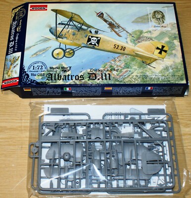 Albatros D.III Oeffag s.53.2 von Roden in 1/72