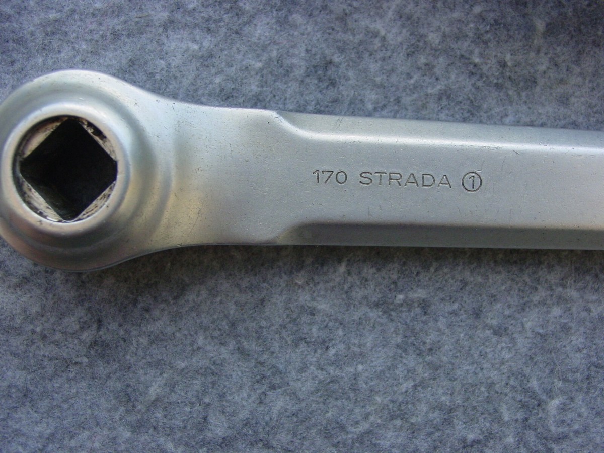 Campagnolo Gran Sport Pédalier 3 Bras Double 170 Mm Bras 52-42 Dents