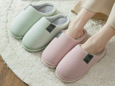 Winter Warm Herren Damen Pantoffeln Puschen Hausschuhe Schlappen Schuhe NEU  TK - Bild 1 von 4
