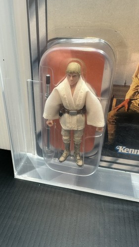 2004 STAR WARS VINTAGE ORIGINAL TRILOGY LUKE SKYWALKER - AFA U8.5 MOC NEU - Bild 6 von 12