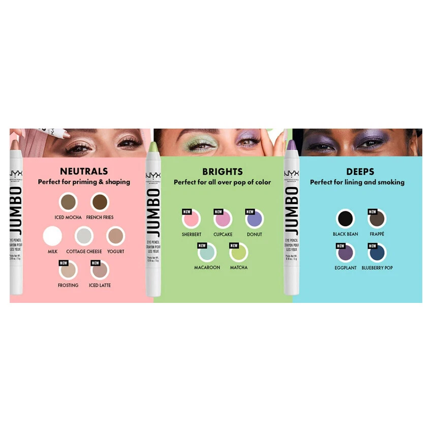 1 NYX Jumbo Eye Pencil Eyeshadow  "Pick Your 1 Color" *Joy's cosmetics* - Image 4 of 4