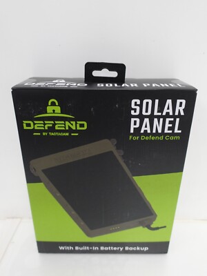Defend by Tactacam Solar Panel for Cellular Security Camera