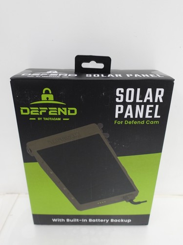 Defend by Tactacam Solar Panel for Cellular Security Camera
