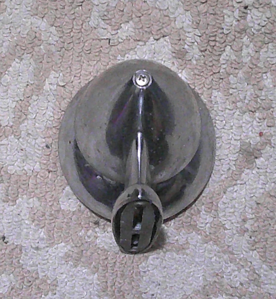 Espejo retrovisor Bullet Fender años 60 4" diámetro cromado pesado usado Sunbeam Alpine Tiger Foto 4 de 4