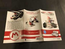 mario kart double dash gamecube Box Insert