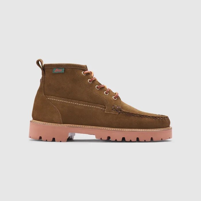 GH Bass & Co Men\'s Shoes Size 5 Winter Boots Brown GH Bass & Co Leather Snow Winter Boot Rubber Sole Fleece  main image 3