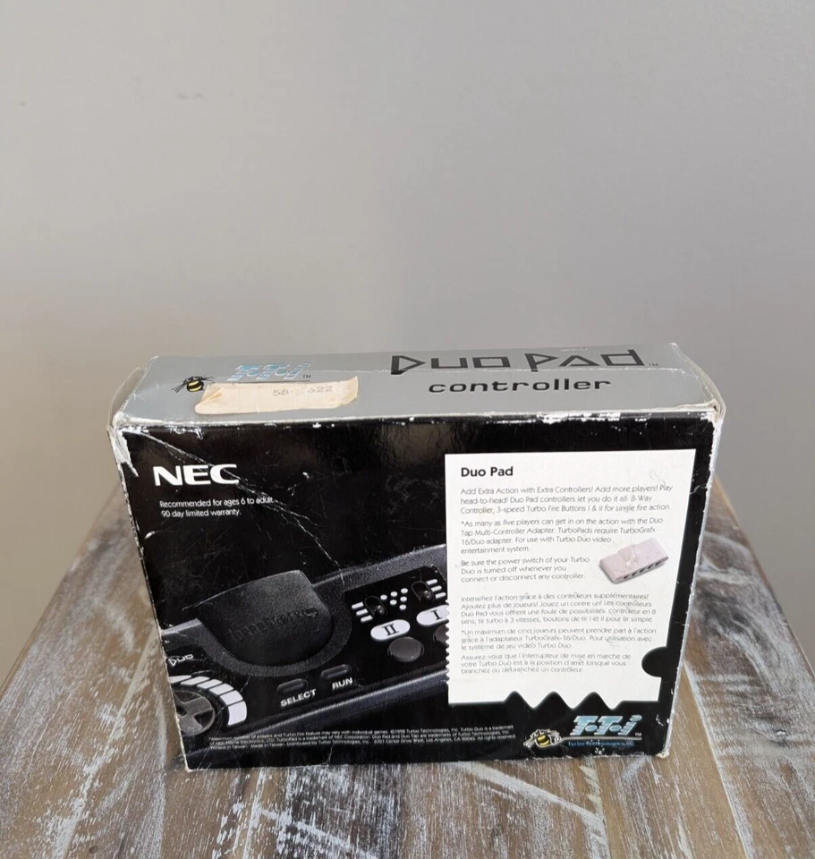 NEW UNUSED ✹ Turbo Grafx 16 Duo Controller ✹ DUOPAD Complete In Box ✹ RARE - Image 4 of 4