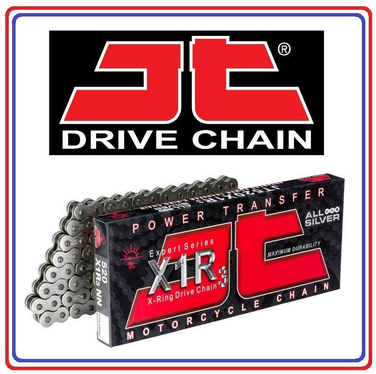 JT Steel X-Ring Resistencia Motocicleta Accionamiento Pesada Cadena De