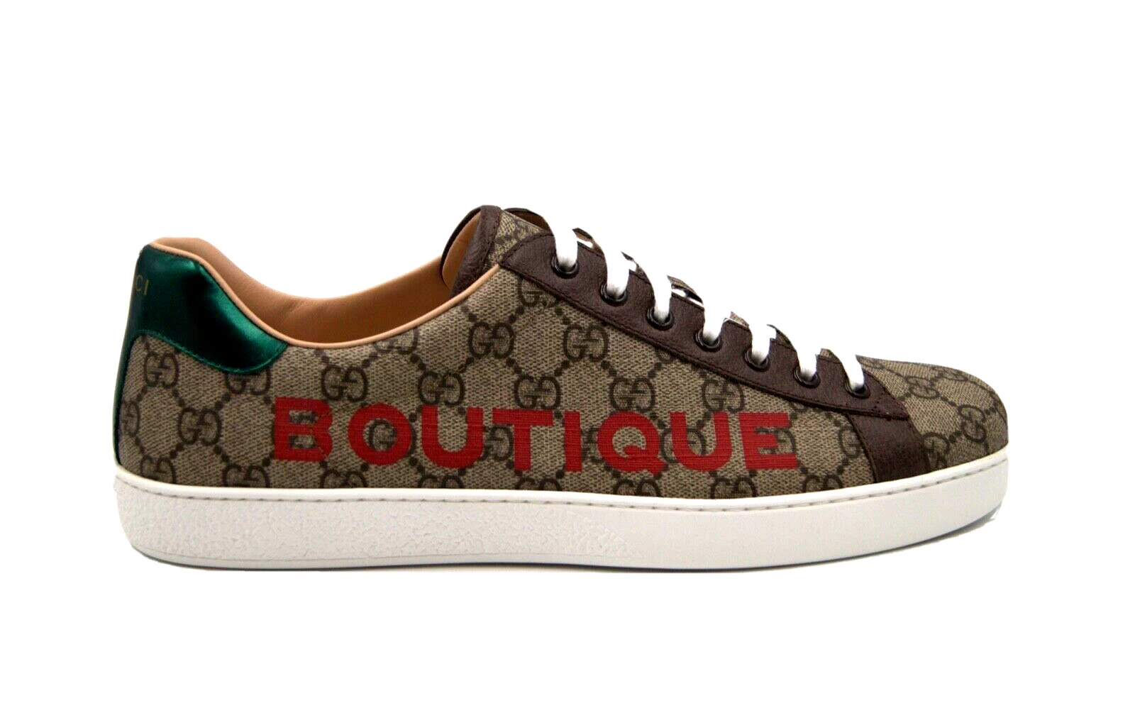 Baskets basses imprimées par le logo GG Ace 