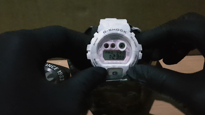 Vintage G-Shock GD-X6900MC Camouflage Milky White Pink Face Custom