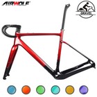 AIRWOLF T1100 Carbon Gravel Frame Disc Brake Touring Cyclocross Bicycle 700*45c