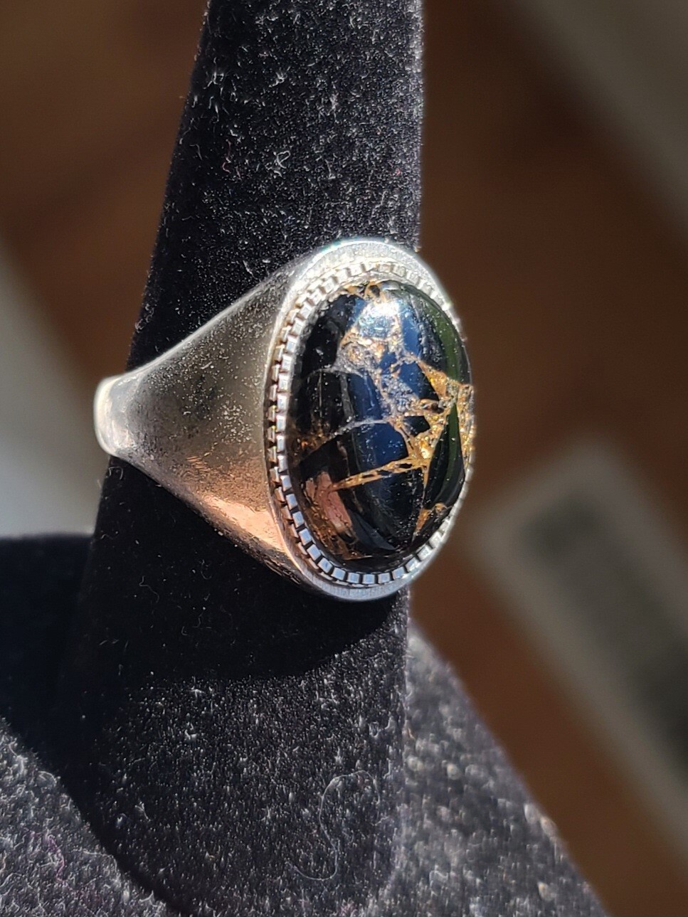 Southwestern Sterling 925 Solid Silver Natural Bl… - image 3