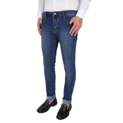 Lot De 2 Jeans Homme VEQUE Coton Stretch élastique - Taille Medium, 5 Poches | Neufs Avec étiquettes