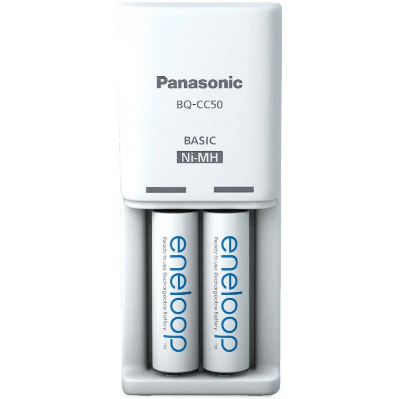 Thumbnail - Panasonic Eneloop Kompakt Ladegerät Bq-cc50 +aufladbar Aa Batteries