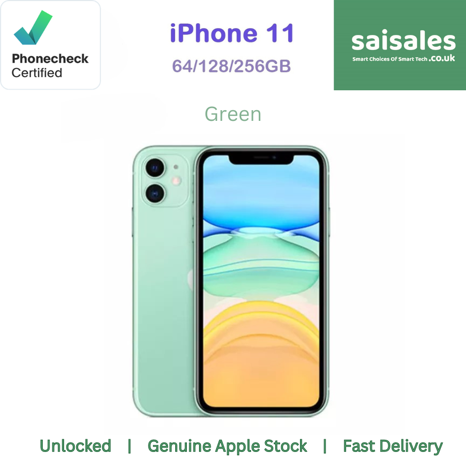 Apple iPhone 11 - 64GB/128GB/256GB Various Colours Unlocked Good