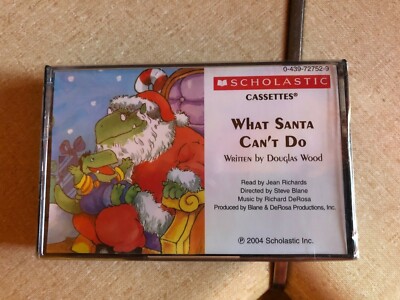 Scholastic Cassette: What Santa Can't Do Jean Richards Brand New Douglas Wood
