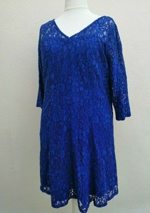 cobalt blue formal dress plus size
