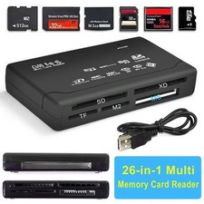 USB Memory Card Reader CF XD SD MS Compact Flash XD Picture Card PC Mac