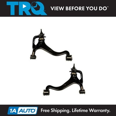 TRQ Front Lower Control Arm & Ball Joint Ball joint Pair Set 2pc for 05-16 LR3