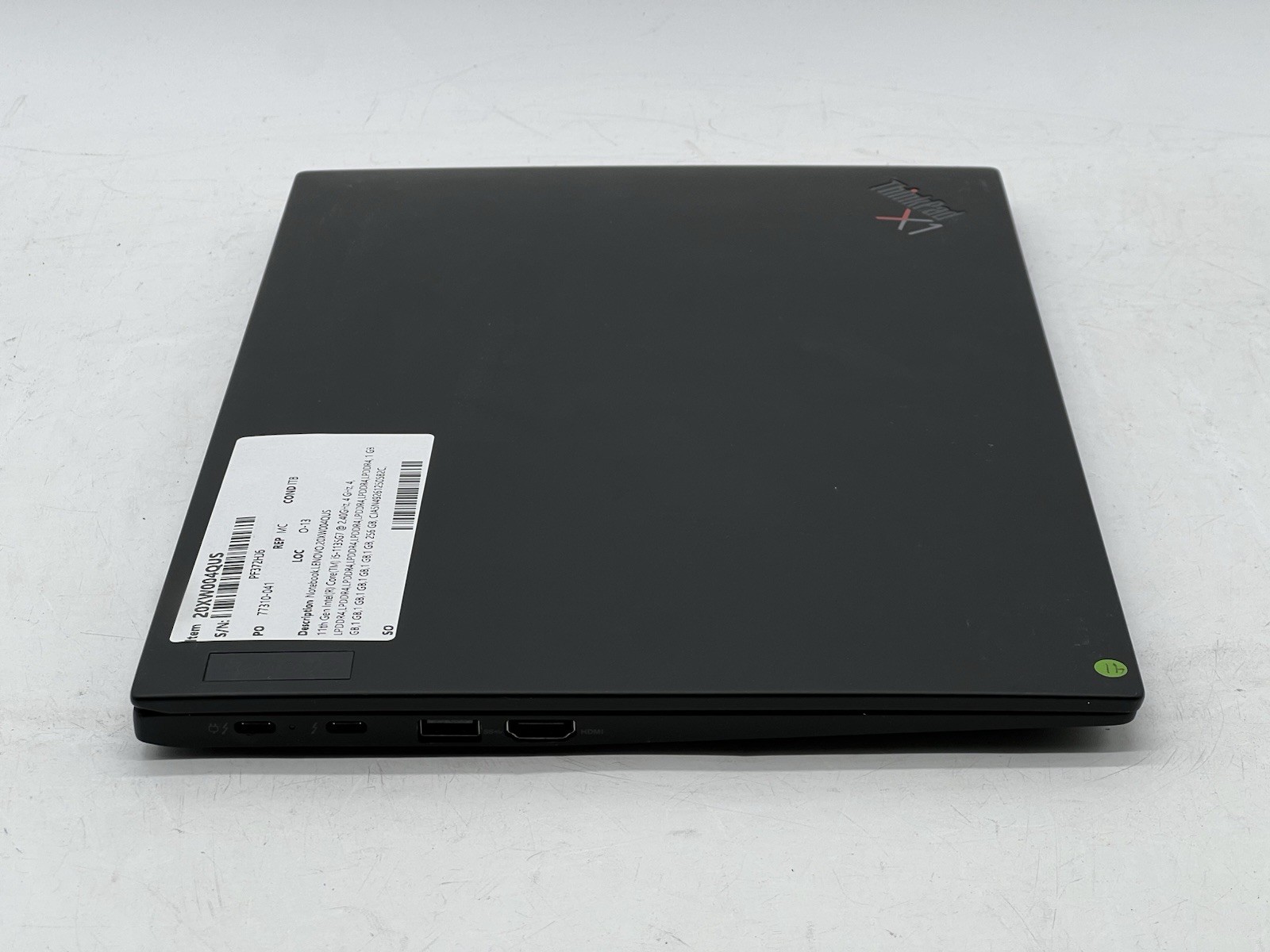 Lenovo ThinkPad X1, 14-Inch Laptop, with Intel Core i5 11th Gen., 256 GB NVMe (Non-Volatile Memory Express), No OS