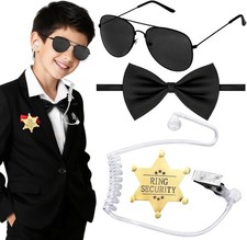 4 Pack Ring Wedding Bearer Set,Ring Security Wedding with Sun Glasses Security B