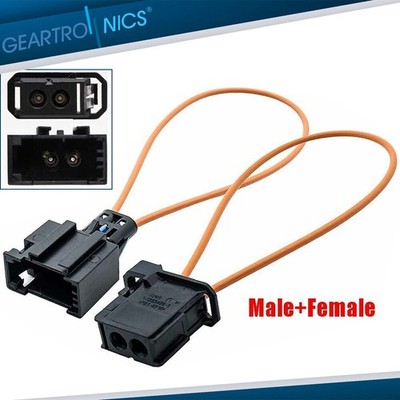 MOST fiber optic loop bypass MALE & FEMALE kit adapter Fits BENZ PORSCHE BMW*