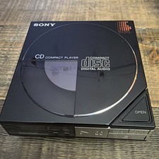 Vintage SONY D-5 Portable CD Player untested - FOR PARTS