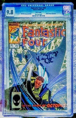 Fantastic Four #267 Marvel 6/84 Key Event Val Richards Stillborn Death Cgc 9.8