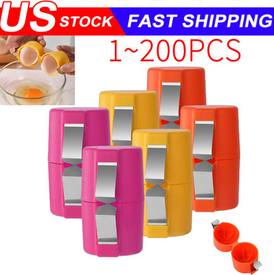 Cracker Tool Egg Breaker Manual Shell Separator Opener Kitchen Tools For Egg Lot
