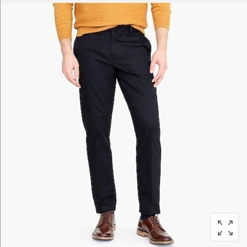 K8347 J. Pantalón de vestir Crew Ludlow Slim fit en chino elástico 3XDRY 30x34 - Imagen 3 de 11