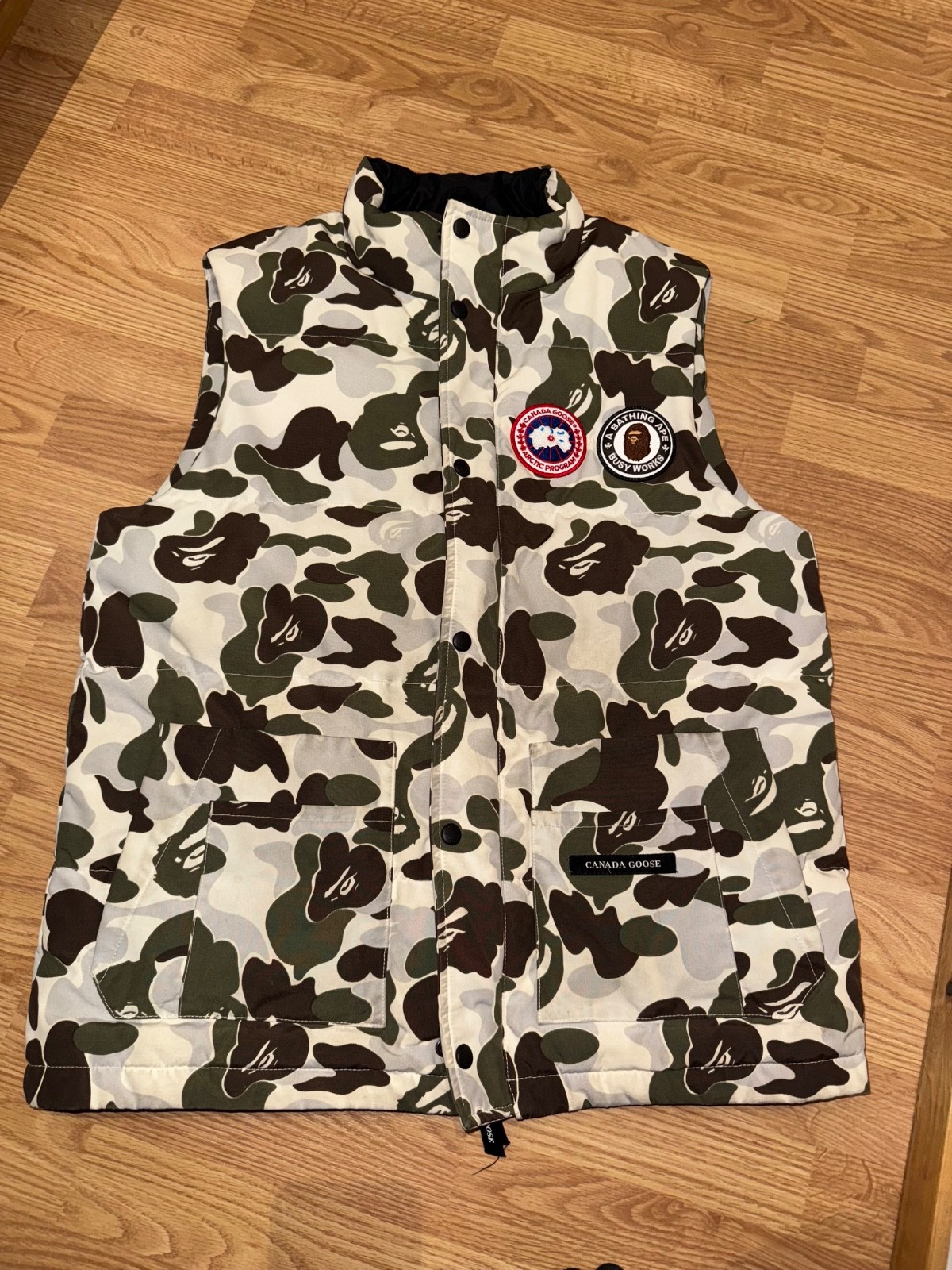 Canada Goose x Bape Vest