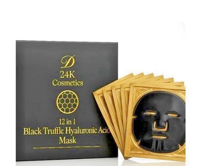 D24K 12 in1 Black Truffle Hyaluronic Acid FACE SKIN  MASKS  MSRP  $4,950