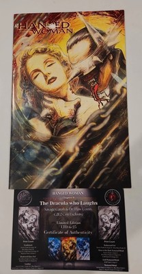 Hanged Woman 0 C2E2 The Dracula Who Laughs Spot Foil Remarked Dr Flaw Ltd 25