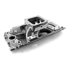 Chevy Bbc 454 Rect Port Dominator Winj Ports High Rise Intake Manifold Polished Chevy Bbc 454 Rect Port Dominator Winj Ports High Rise Intake Manifold Polished