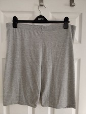 B168 Ladies Grey Legging Shorts Size 18 To 20 States 24 But Smaller Good Con