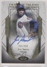 2022 Topps Tier One Talent 281/299 Lee Smith #T1TA-LS Auto HOF 0rd2