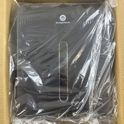 #ad Georgia Pacific 56650A M Fold C Fold Paper Towel Dispenser Black $27.99