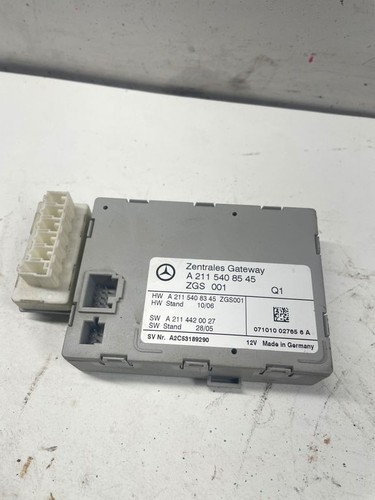 Mercedes-Benz E W211 2008 Benzin Gateway-Steuermodul A2115408545 135kW DTS5503