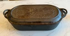 VTG LODGE Oval Cast Iron Dutch Oven Deep Fish Fryer 3060 USA
