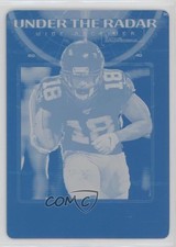 2020 Score Under the Radar Printing Plate Cyan 1/1 Calvin Ridley #UR-CR b8h