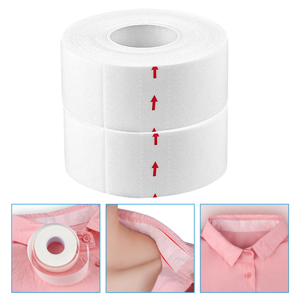 2 Rolls Hat Sweat Pads – Anti-Dirty & Sweat-Absorbing Liners