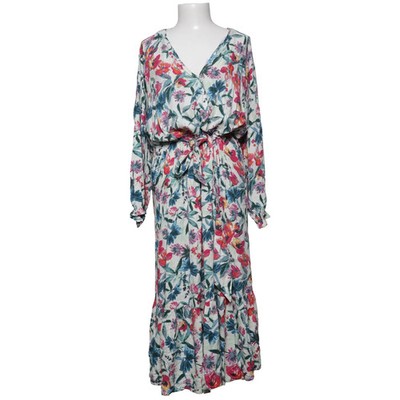 Page One, Maxikleid, Größe: 44, Weiß/Mehrfarbig, Blumen, Damen #tjC