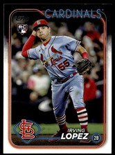 2024 Topps Irving Lopez Rookie St. Louis Cardinals #573