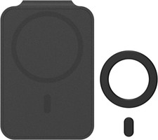 Magnetic Card Wallet, Slim Card Holder with 3 Slots, Holds up to 6 Cards, Strong