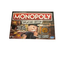 Parker Brothers Hasbro Monopoly Cheaters Edition Board Game- New Sealed Box