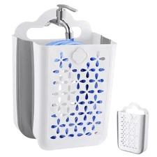 Expandable Garden Hose Holder Self Draining Hose Storage Organizer for 25-50ft 