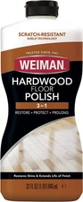 Wood Floor Polish and Restorer - 32 Ounce - High-Traffic Hardwood Floor, Natural